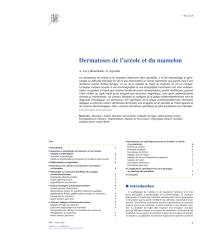Dermatoses de l'aréole et du mamelon (1).pdf
