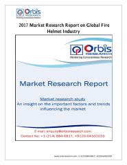 2017 Market Research Report on Global Fire Helmet Industry.pdf